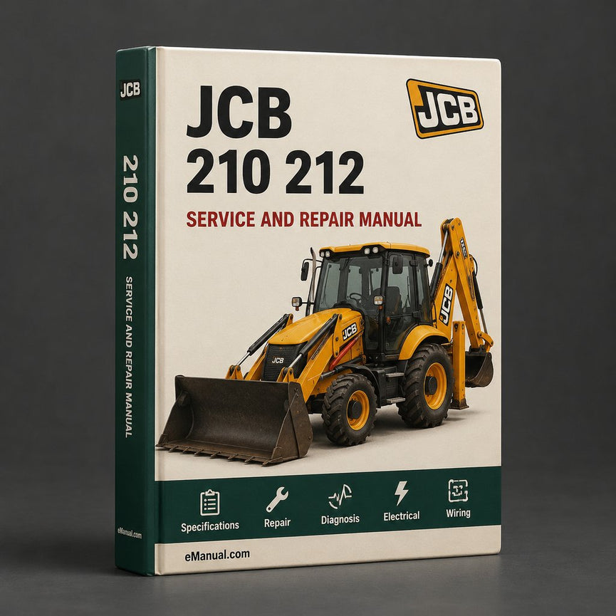 JCB 210 212 Factory Service Repair Manual PDF