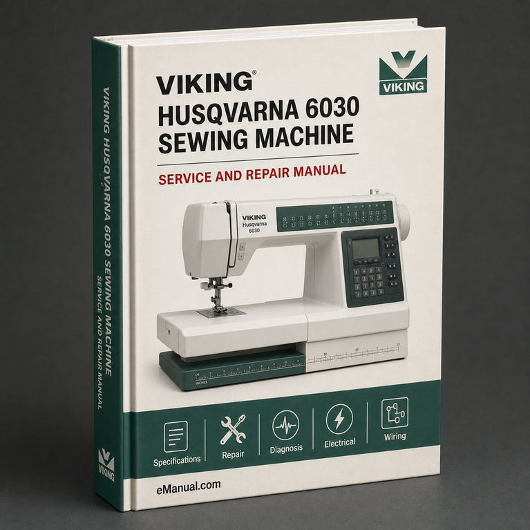 Husqvarna Viking 6030 sewing machine Manual PDF