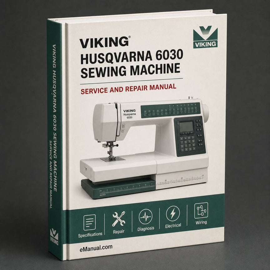 Husqvarna Viking 6030 sewing machine Manual PDF