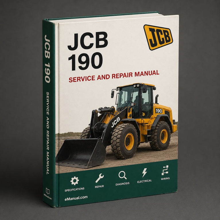 JCB 190 Factory Service Repair Manual PDF