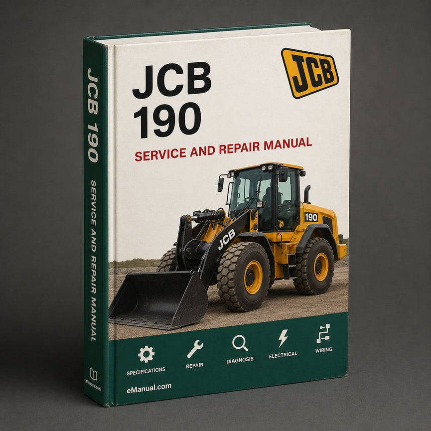 JCB 190 Factory Service Repair Manual PDF