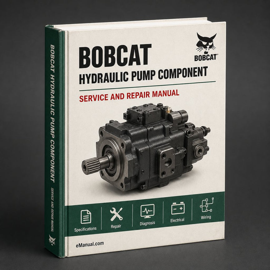 Bobcat Hydraulic Pump Component Service Repair Manual PDF
