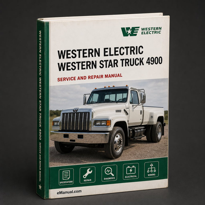 Western Star Truck 4900 Workshop Service Manual PDF