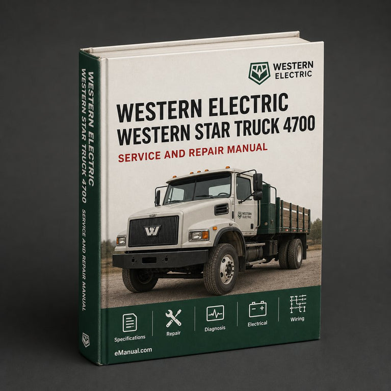 Western Star Truck 4700 Workshop Service Manual PDF