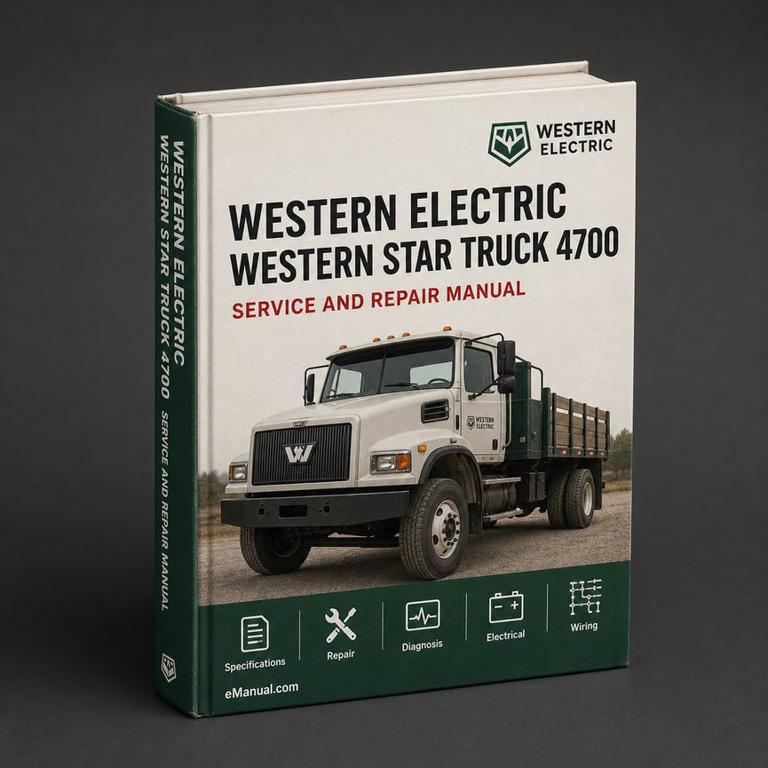 Western Star Truck 4700 Workshop Service Manual PDF