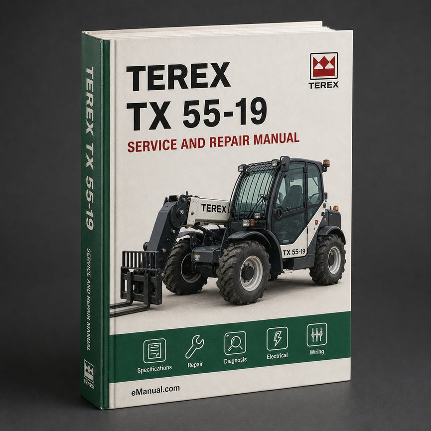 Terex Tx 55-19 Factory Service Repair Manual