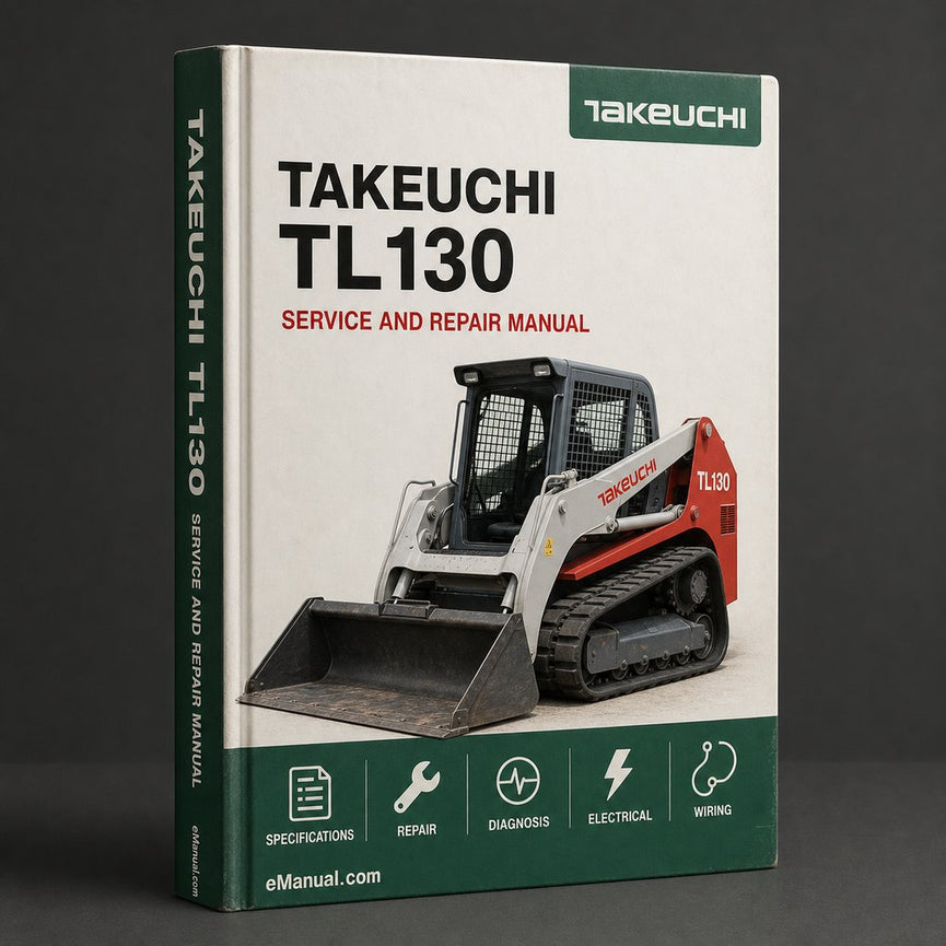 Takeuchi TL130 Workshop Manual PDF