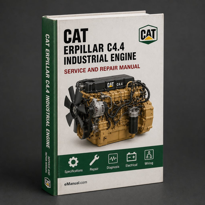 CAT Caterpillar C4.4 Industrial Engine Service Repair Workshop Manual PDF