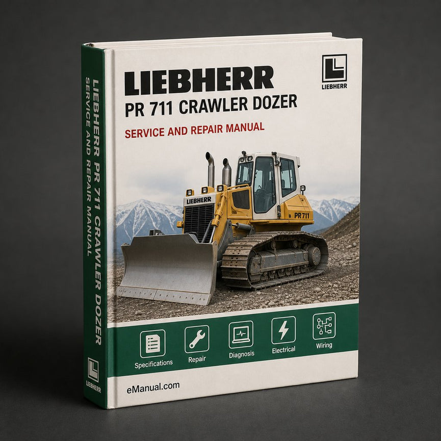 LIEBHERR PR 711 Crawler DOZER Service Manual PDF
