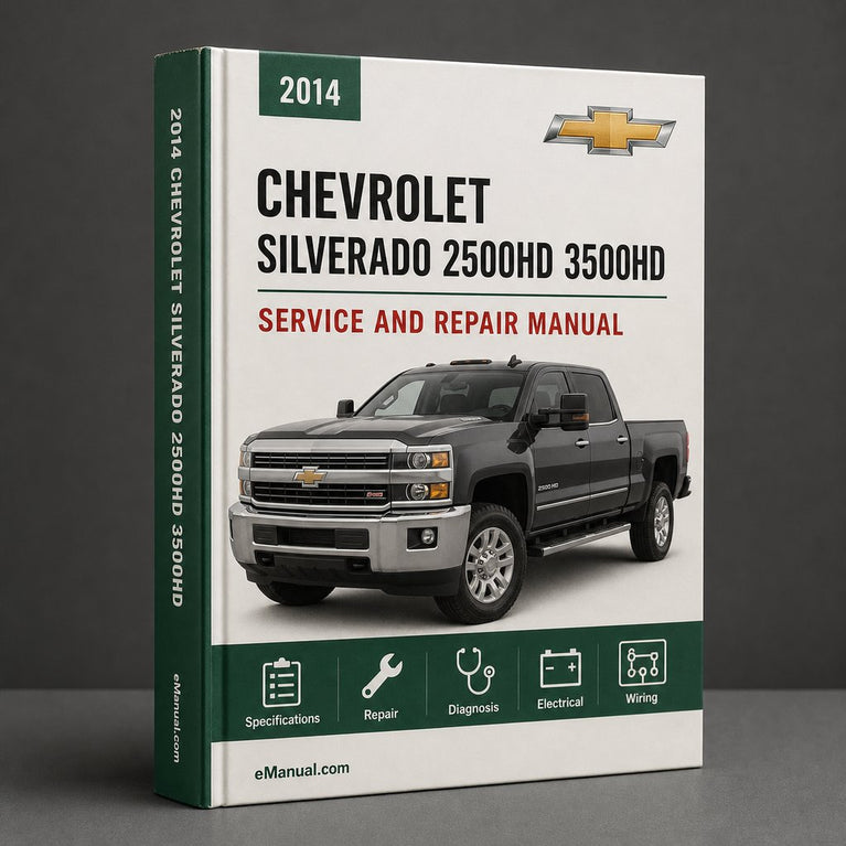Chevrolet Silverado 2500HD 3500HD 2014-2016 Factory Workshop