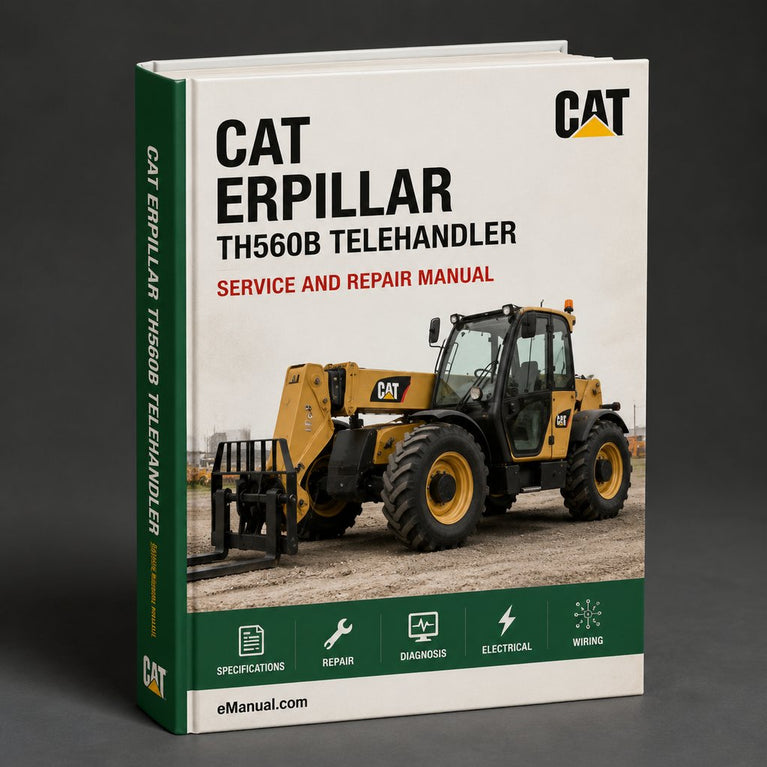 Caterpillar Cat TH560B Telehandler Parts Manual PDF