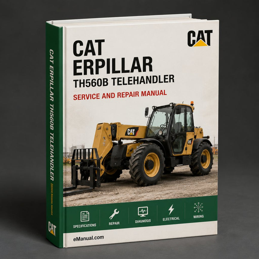 Caterpillar Cat TH560B Telehandler Parts Manual PDF