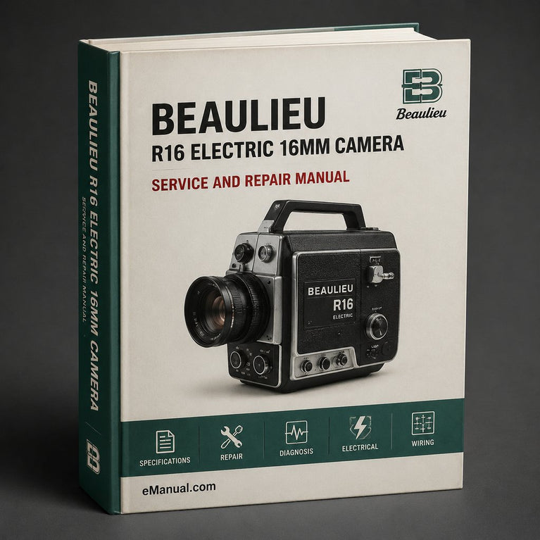 BEAULIEU R16 Electric 16MM CAMERA Manual PDF