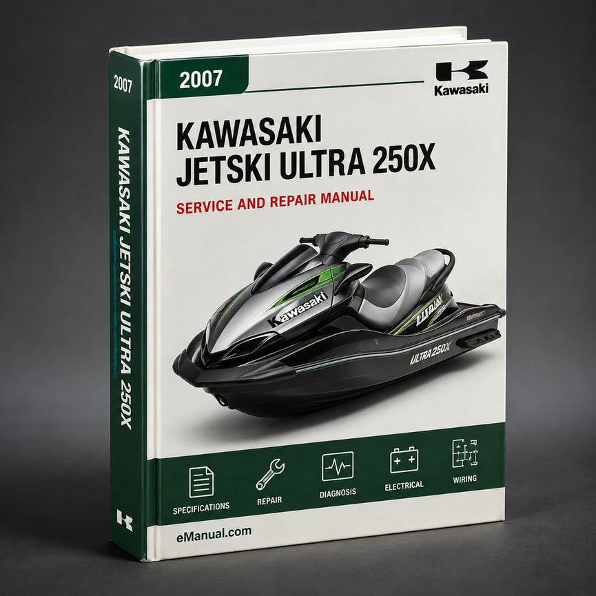 2007-2008 Kawasaki JetSki Ultra 250X Factory Service Repair Manual PDF
