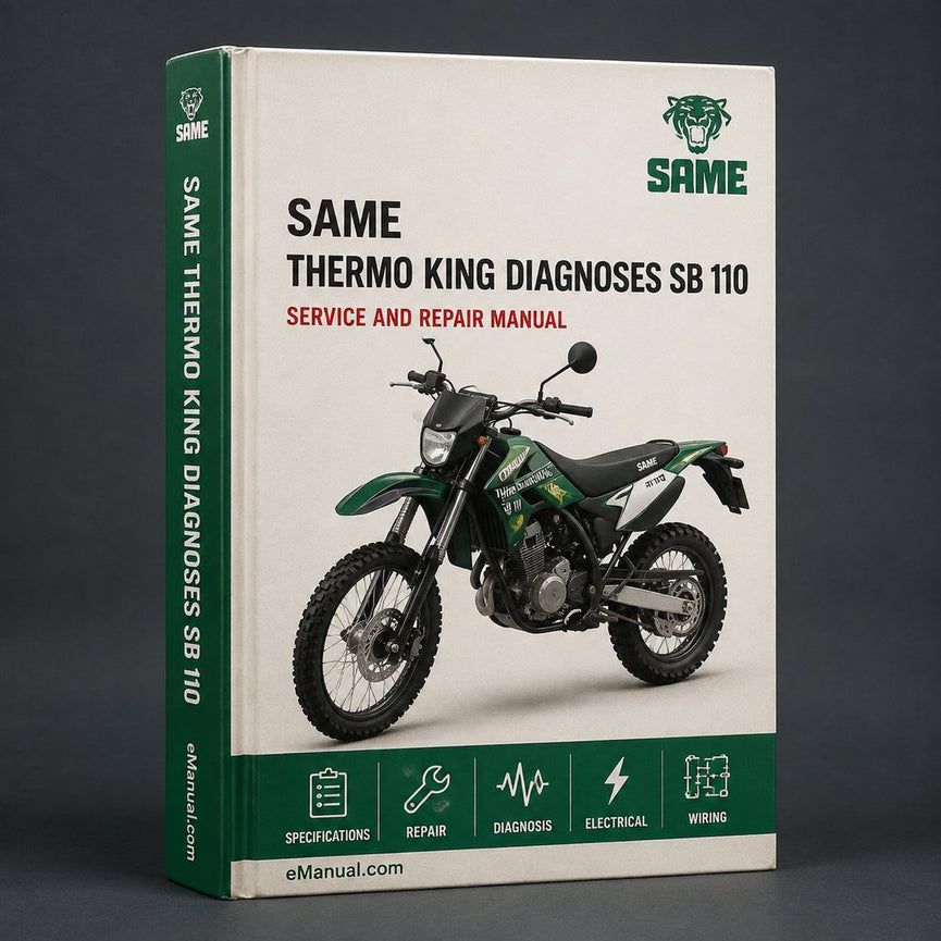 Thermo King Diagnoses Service Manual SB 110 210 310 SLX200 PDF
