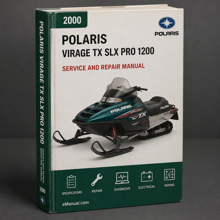 2000 Polaris Virage TX SLX Pro 1200 Genesis Genesis-FFI Personal Watercraft Repair Manual PDF