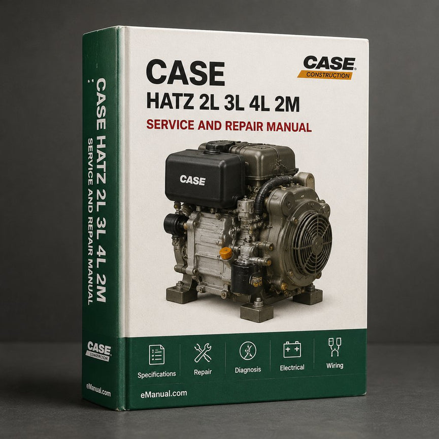 HATZ 2L 3L 4L 2M 3M 4M Series Engine Workshop Service Manual PDF