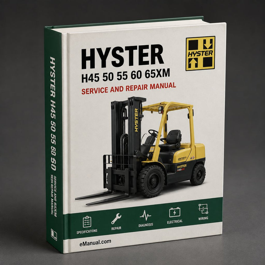 Hyster h45 50 55 60 65xm (d177) Forklift Repair Manual PDF