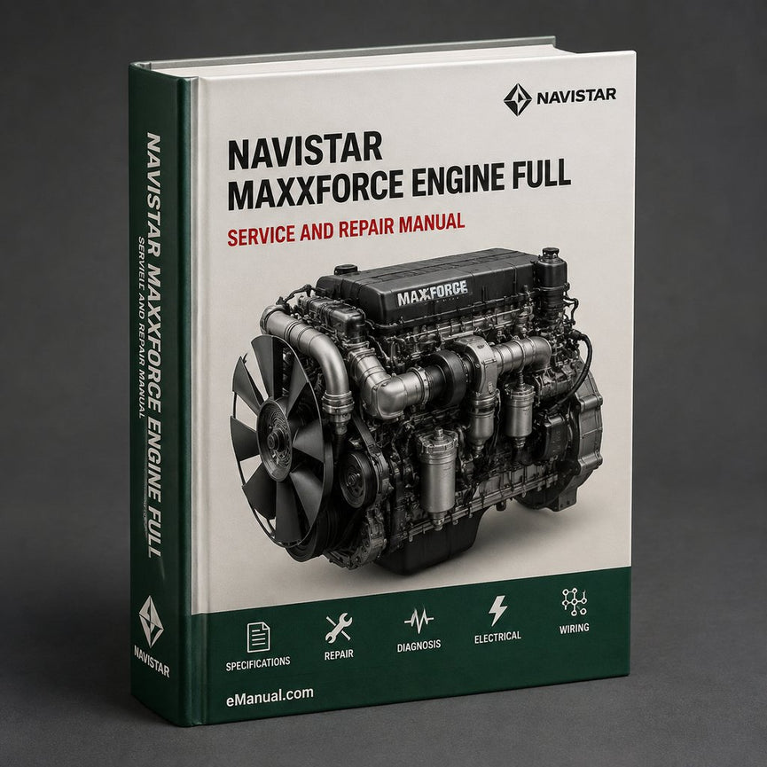 Navistar Maxxforce 7 Engine Full Service & Repair Manual PDF