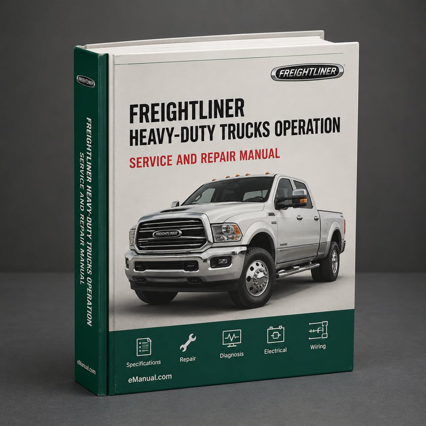 Freightliner Heavy-Duty Trucks Operation & Maintenance Manual PDF