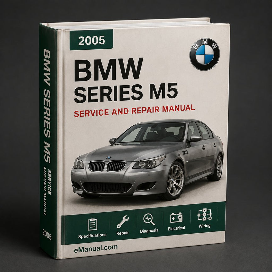 BMW 5 Series & M5 2005-2010 Workshop Service Manual PDF