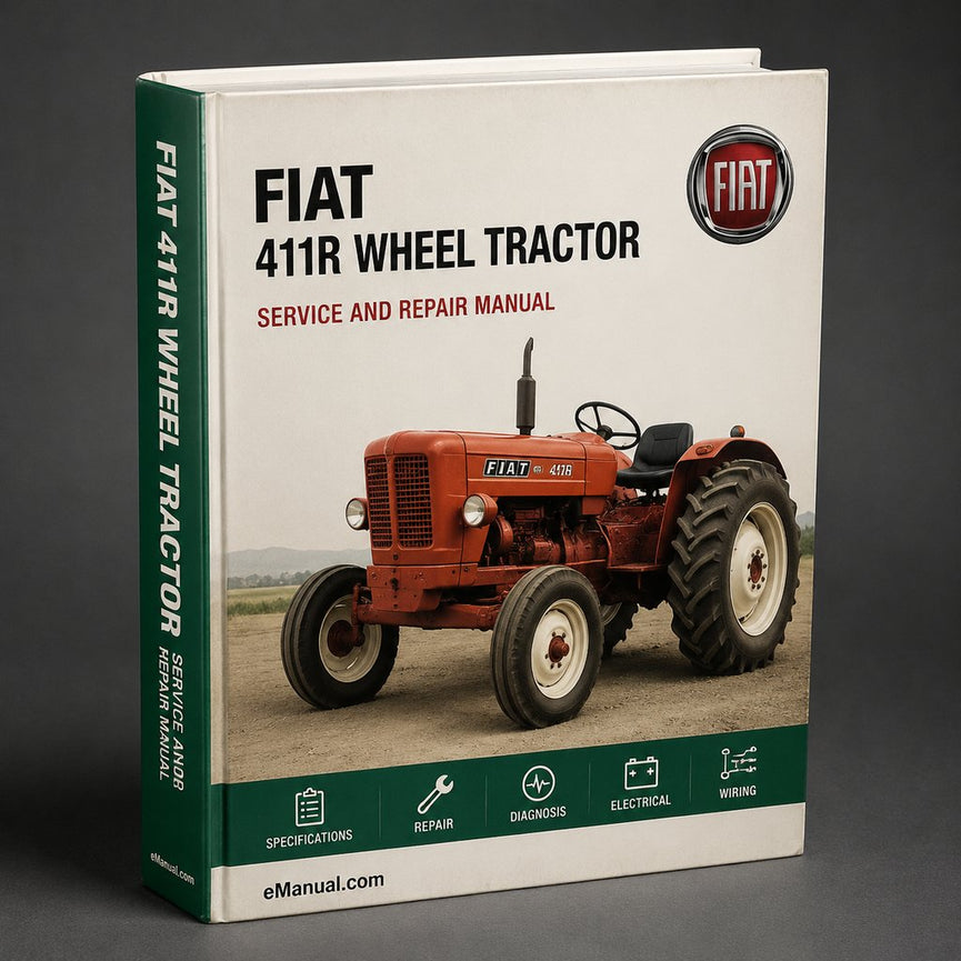 Fiat 411R Wheel Tractor Workshop Service Repair Manual PDF