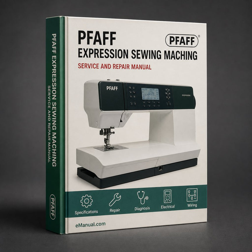 PFAFF EXPRESSION SEWING MACHING INSTRUCTION Manual PDF