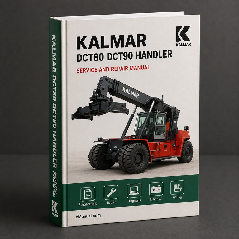 KALMAR DCT80 DCT90 HAndLER Workshop Service Manual PDF