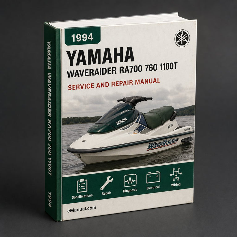 Yamaha WaveRaider RA700 760 1100T 1994 1995 1996 1997 Factory Workshop Service Manual PDF