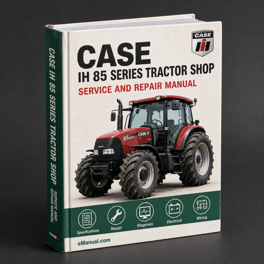 IH Case 85 Series Tractor Shop Service Repair Manual - Improved - PDF