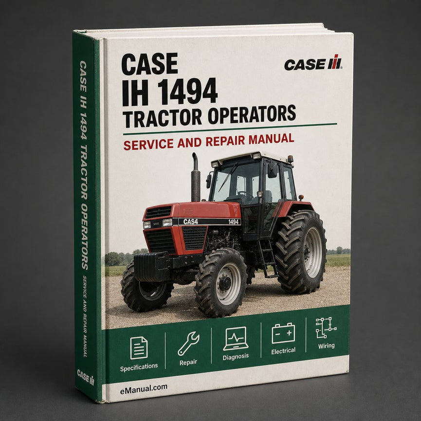 Case Ih 1494 Tractor Operators Manual PDF