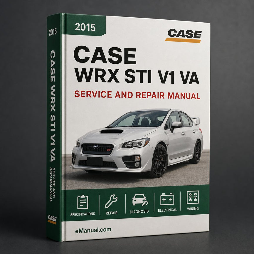 WRX STi V1 VA 2015-2018 Workshop Service Repair Manual PDF