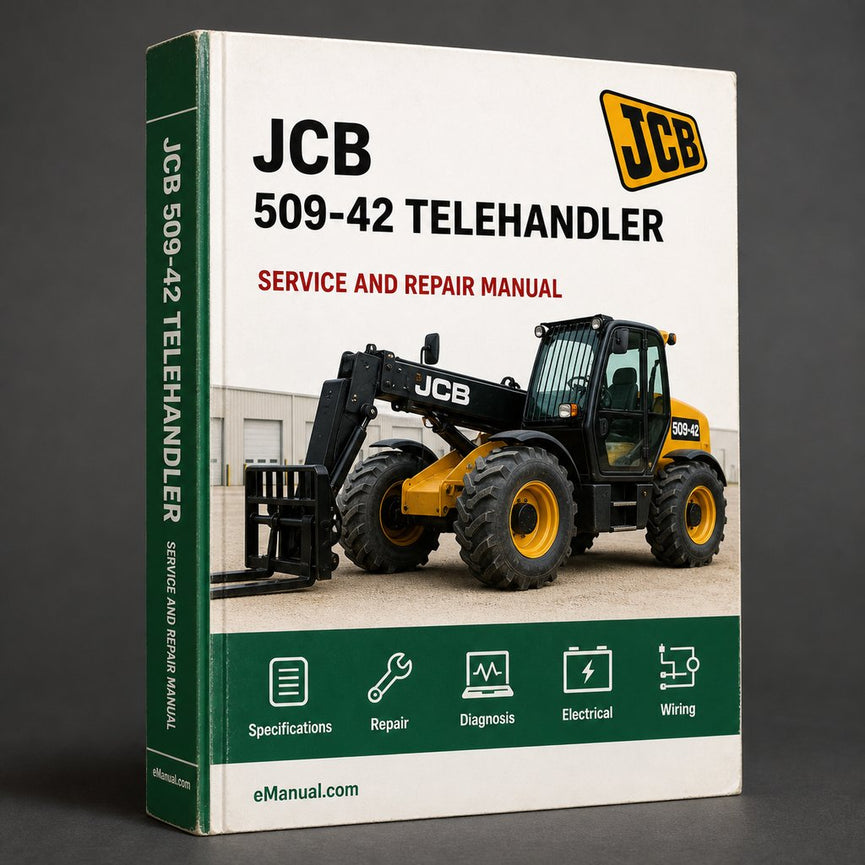 JCB 509-42 TELEHAndLER Service Manual PDF