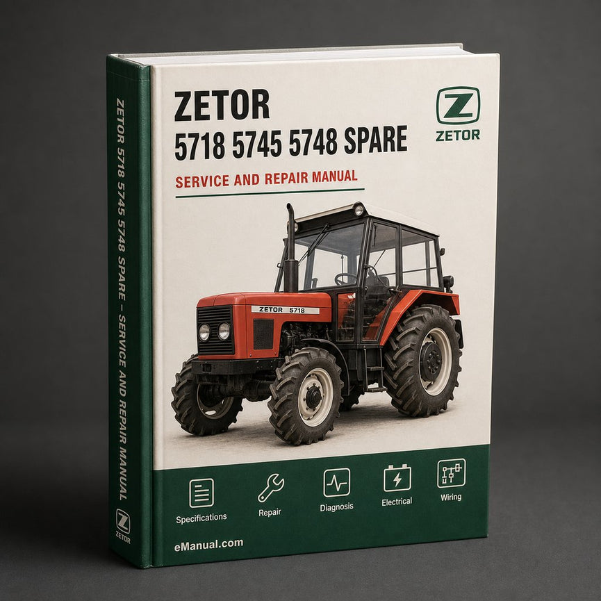 Zetor 5718 5745 5748 Spare Parts Catalog