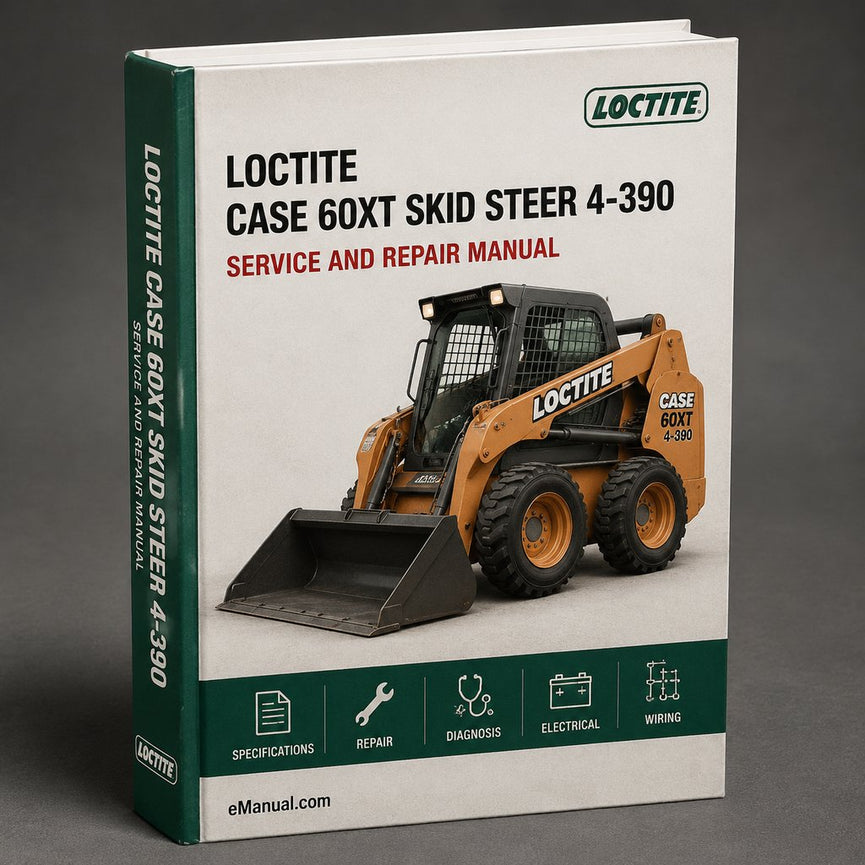 Case 60XT Skid Steer 4-390 Engine Service Manual - Improved - PDF
