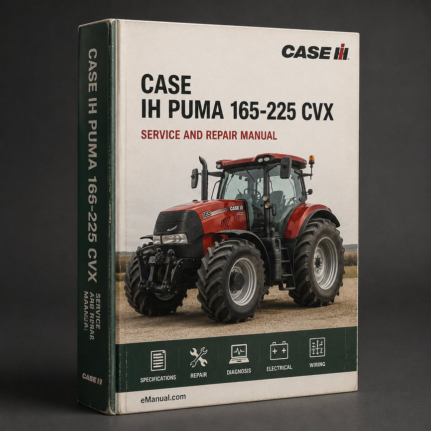 Case IH PUMA 165-225 CVX Service Repair Manual