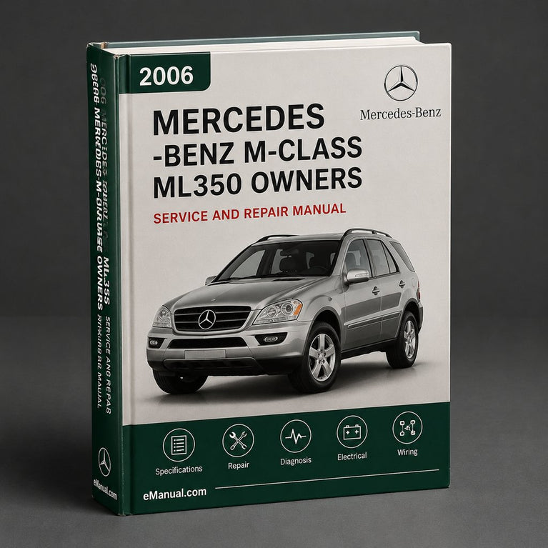 2006 Mercedes-Benz M-Class ML350 Owners Manual PDF