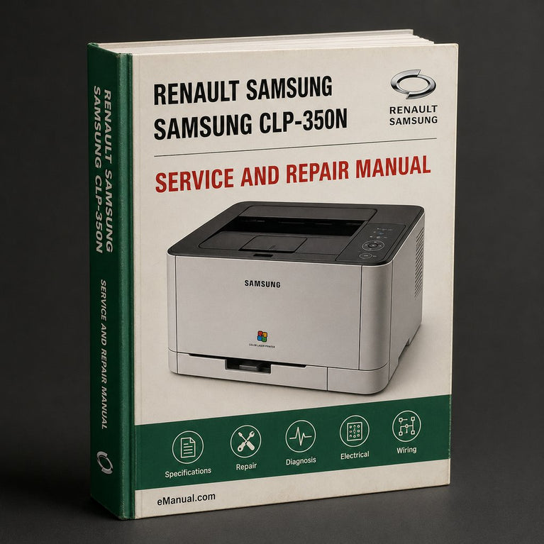 Samsung CLP-350N Service Repair Workshop Manual PDF