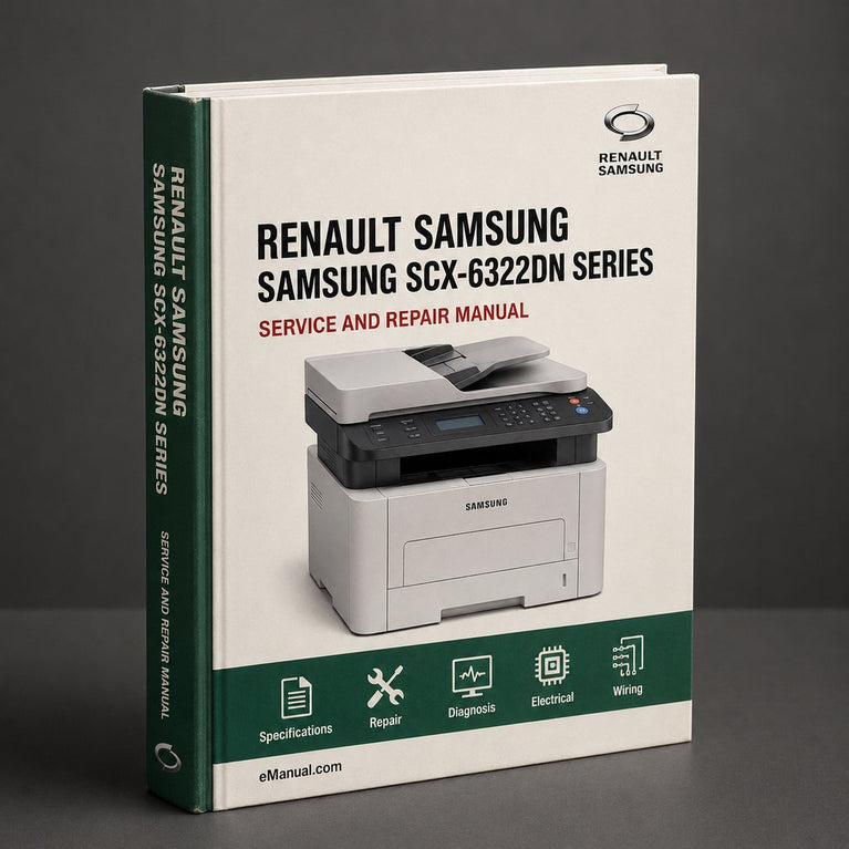 Samsung Scx-6322dn Series Service Repair Workshop Manual PDF