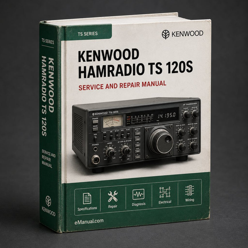 Kenwood Hamradio TS 120S Service Repair Workshop Manual PDF