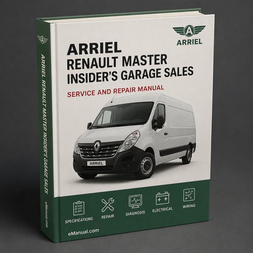Renault Master new Insider´s Garage Sales Swap Meets Flea Markets - Resale Rights Included Service Repair Workshop Manual PDF