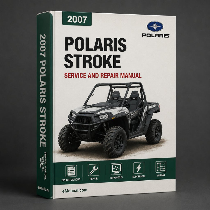 2007 Polaris 2 Stroke Service Repair Workshop Manual PDF