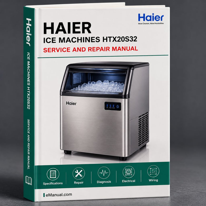 Ice Machines Haier Htx20s32 Service Repair Workshop Manual PDF
