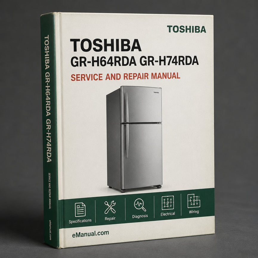 Toshiba Gr-h64rda Gr-h74rda Service Repair Workshop Manual PDF