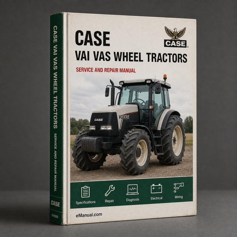 Case VAI VAS Wheel Tractors Parts Catalog PDF