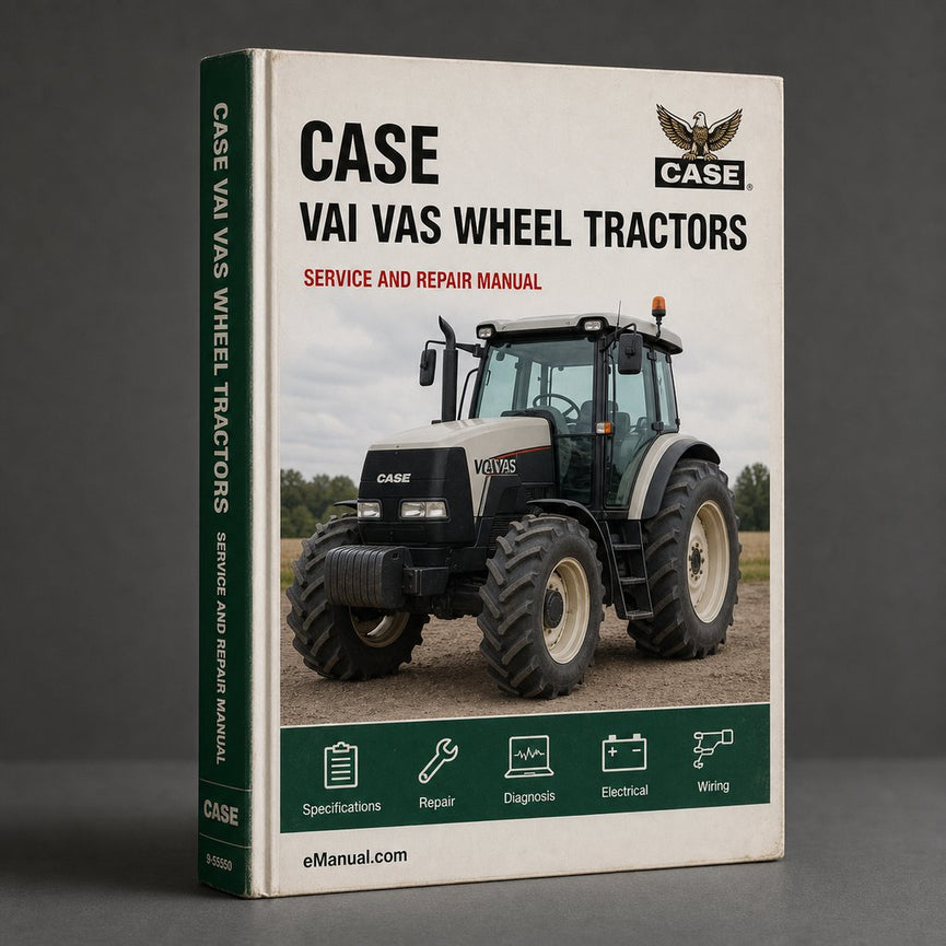 Case VAI VAS Wheel Tractors Parts Catalog PDF