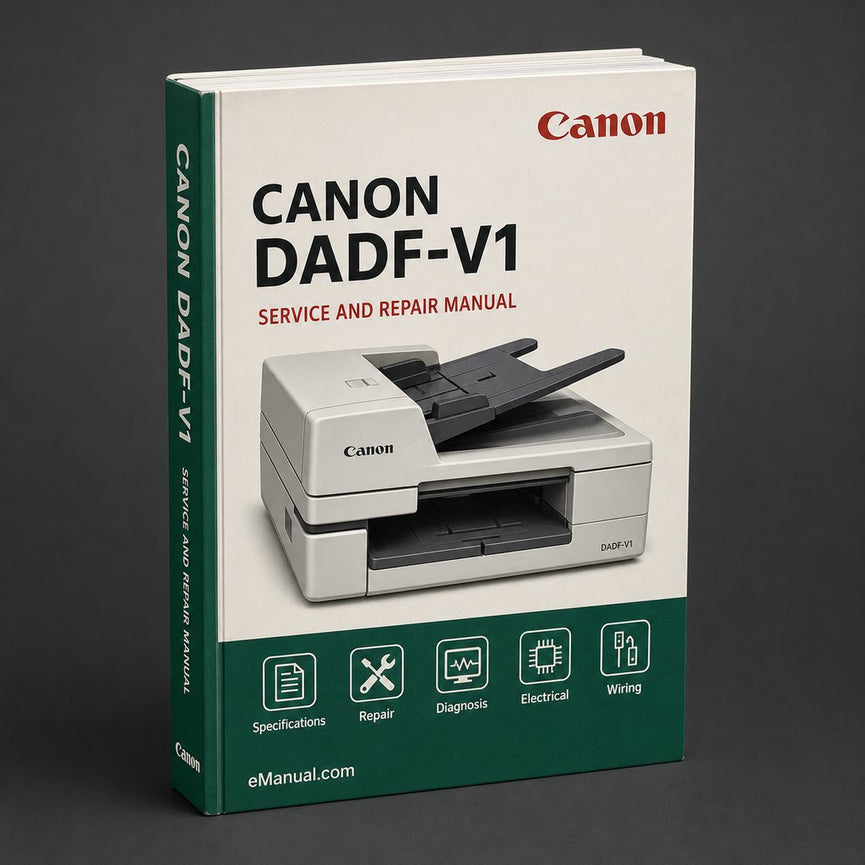 Canon DADF-V1 Service Repair Workshop Manual PDF