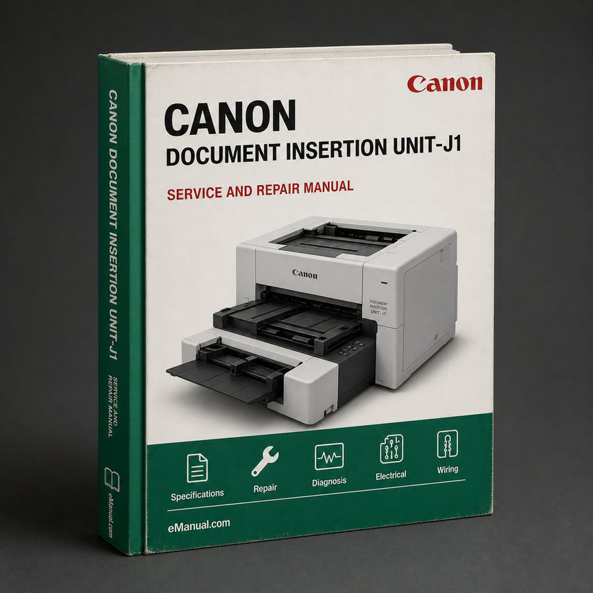 Canon Document Insertion UNIT-J1 Parts Catalog PDF
