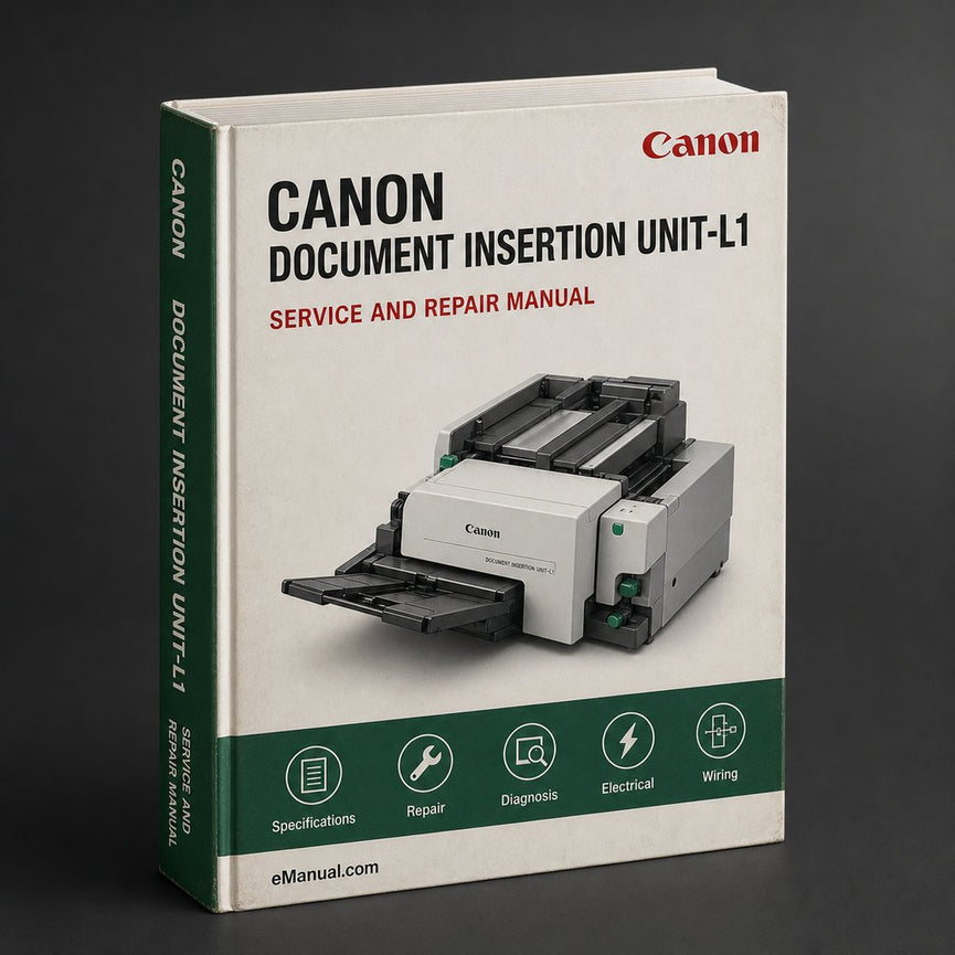 Canon Document Insertion UNIT-L1 Parts Catalog PDF