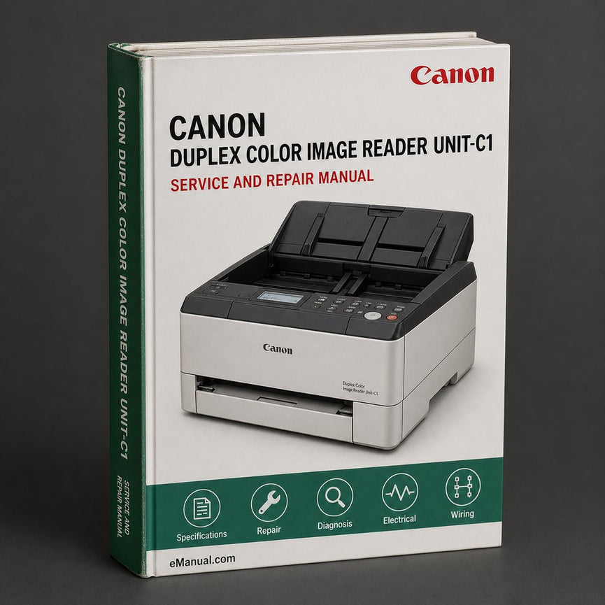 Canon Duplex Color Image Reader UNIT-C1 Parts Catalog PDF